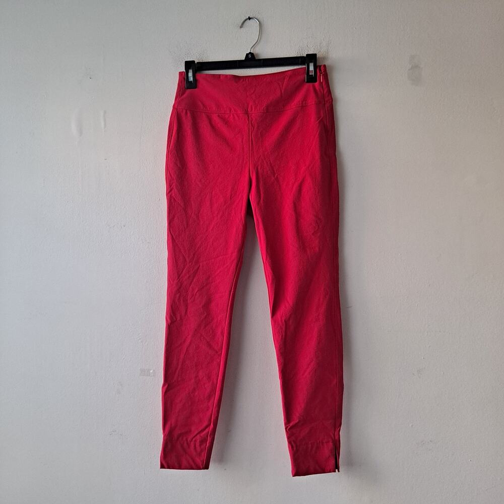 Athleta Wander Slim Ankle Pants Activewear Athleisure Travel Pink Women's Size 6 - Picture 4 of 11